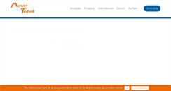 Desktop Screenshot of marzari-technik.de